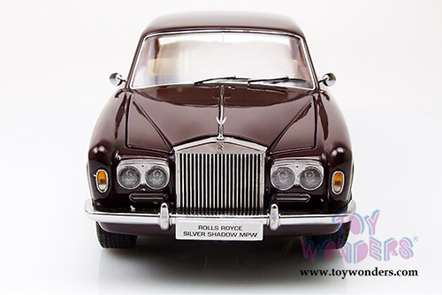 Paragon - Rolls Royce Silver Shadow MPW Coupe (1968, 1/18 scale diecast model car, Burgundy) 98204BG