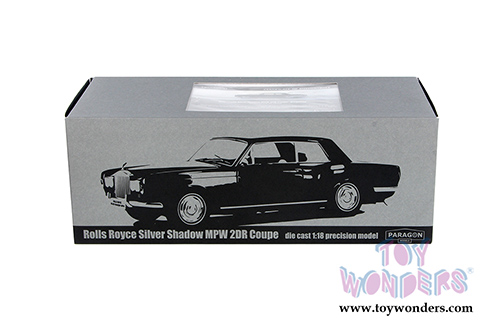 Paragon - Rolls Royce Silver Shadow MPW Coupe (1968, 1/18 scale diecast model car, Burgundy) 98204BG