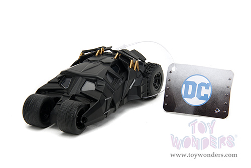 Jada Toys - Hollywood Rides | DC Comics The Dark Knight™ Batmobile™ Tumbler (2008, 1/32 scale diecast model car, Black) 98232/24