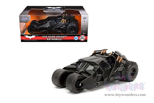 Jada Toys - Hollywood Rides | DC Comics The Dark Knight™ Batmobile™ Tumbler (2008, 1/32 scale diecast model car, Black) 98232/24