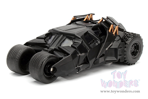 Jada Toys - Hollywood Rides | DC Comics The Dark Knight™ Batmobile™ Tumbler (2008, 1/32 scale diecast model car, Black) 98232/24