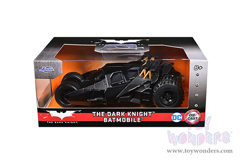 Jada Toys - Hollywood Rides | DC Comics The Dark Knight™ Batmobile™ Tumbler (2008, 1/32 scale diecast model car, Black) 98232/24