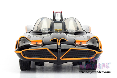 Jada Toys - Metals Die Cast | 1966 Classic TV Series Batmobile&trade; (1/24, diecast model car, Black) 98262