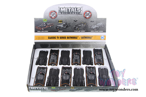 Jada Toys - Metals Die Cast | Batmobile&trade; Assortment (1/32, diecast model car, Black) 98266DP1