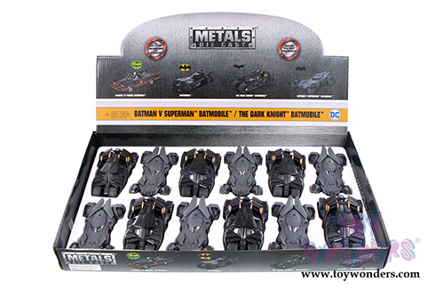 Jada Toys - Metals Die Cast | Batmobile&trade; Assortment (1/32, diecast model car, Black) 98266DP2