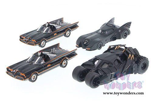 Jada Toys - Metals Die Cast | Batmobile&trade; Assortment (1/32, diecast model car, Black) 98266DP4
