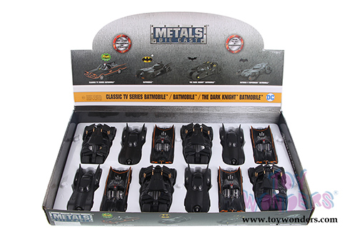 Jada Toys - Metals Die Cast | Batmobile&trade; Assortment (1/32, diecast model car, Black) 98266DP4