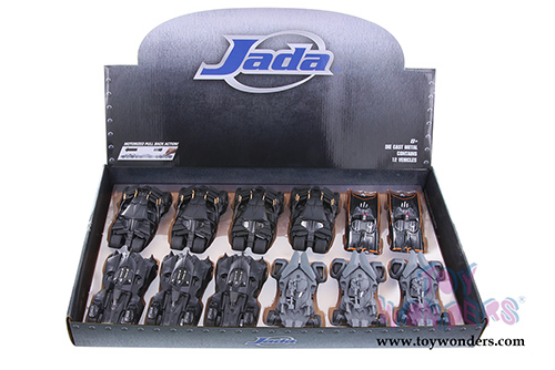 Jada Toys - Metals Die Cast | Batmobile Assortment (1/32, diecast model car, Black) 98266DPB