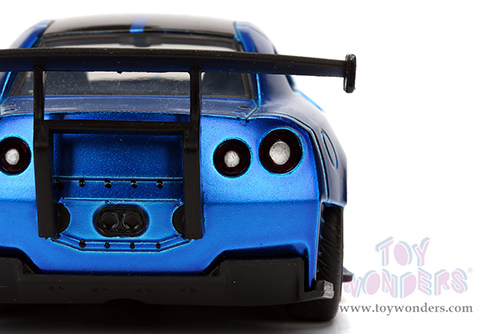 Jada Toys Fast & Furious - Brian's Nissan GT-R R35 Ben Sopra F8 "The Fate of the Furious" Movie (2009, 1/32 scale diecast model car, Primer Candy Blue) 98270/24