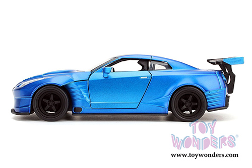 Jada Toys Fast & Furious - Brian's Nissan Bensopra G-TR Hardtop (1/24 scale diecast model car, Candy Blue) 98271WA1