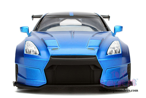 Jada Toys Fast & Furious - Brian's Nissan Bensopra G-TR Hardtop (1/24 scale diecast model car, Candy Blue) 98271WA1