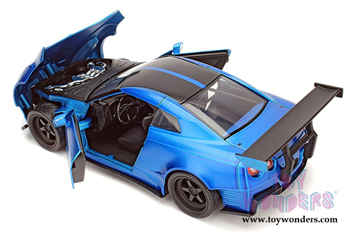 Jada Toys Fast & Furious - Brian's Nissan Bensopra G-TR Hardtop (1/24 scale diecast model car, Candy Blue) 98271WA1