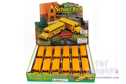 California School Bus (5", Yellow) 9828DCA