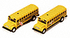 Show product details for New School Bus w/ IC Light & Sound (4.75") 9828SD
