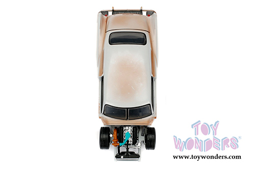 Jada Toys Fast & Furious - Dom's Chevy Fleetline F8 "The Fate of the Furious" Movie (1/24 scale diecast model car, Primer Grey) 98294