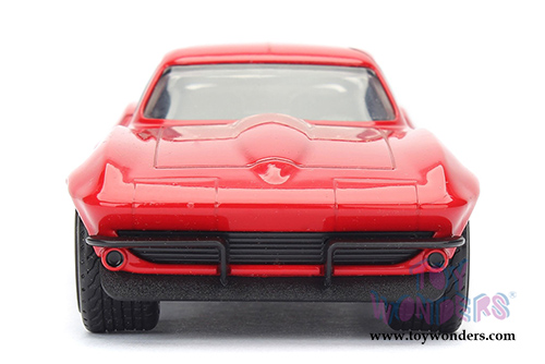 Jada Toys Fast & Furious - Letty's Chevrolet Corvette F8 "The Fate of the Furious" Movie (1/32 scale diecast model car, Red) 98306
