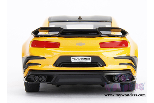 Jada Toys - Metals Die Cast | TRANSFORMERS 5 Chevy&reg; Camaro&reg; Bumblebee&reg; (2016, 1/24, diecast model car, Yellow w/Black) 98399