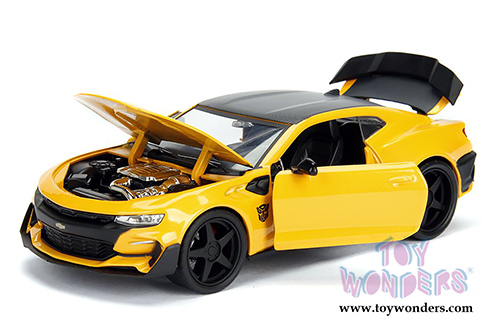 Jada Toys - Metals Die Cast | TRANSFORMERS 5 Chevy&reg; Camaro&reg; Bumblebee&reg; (2016, 1/24, diecast model car, Yellow w/Black) 98399