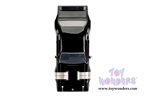 Jada Toys Fast & Furious - Dom's Plymouth GTX Hardtop (1/24 scale diecast model car, Black) 98428