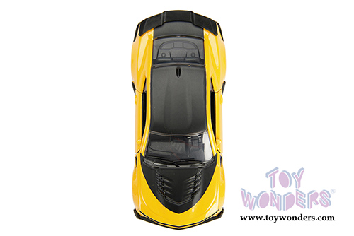 Jada Toys - Metals Die Cast | TRANSFORMERS 5 Chevy&reg; Camaro&reg; Bumblebee&reg; (2016, 1/24, diecast model car, Yellow w/Black) 98505