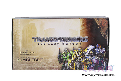 Jada Toys - Metals Die Cast | TRANSFORMERS 5 Chevy&reg; Camaro&reg; Bumblebee&reg; (2016, 1/24, diecast model car, Yellow w/Black) 98505