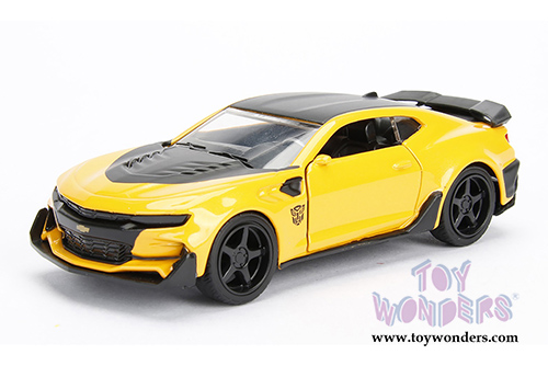 Jada Toys - Metals Die Cast | TRANSFORMERS 5 Chevy&reg; Camaro&reg; Bumblebee&reg; (2016, 1/24, diecast model car, Yellow w/Black) 98505