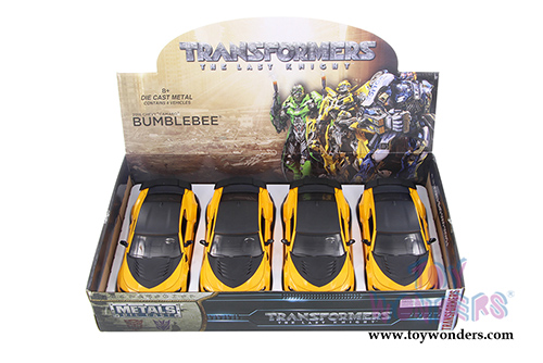 Jada Toys - Metals Die Cast | TRANSFORMERS 5 Chevy&reg; Camaro&reg; Bumblebee&reg; (2016, 1/24, diecast model car, Yellow w/Black) 98505