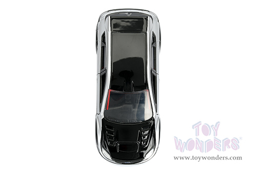 Jada Toys Fast & Furious - Brian's Subaru Impreza WRX STI F8 "The Fate of the Furious" Movie (1/32 scale diecast model car, Silver/Black) 98507