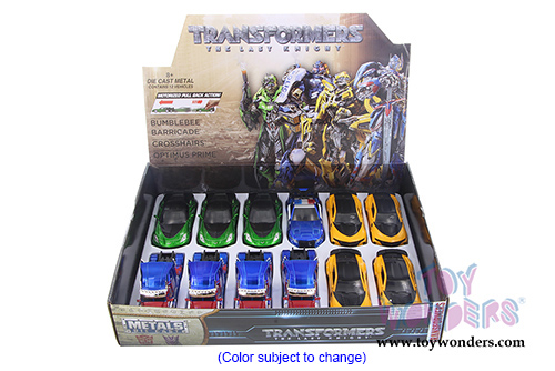 Jada Toys - Metals Die Cast | TRANSFORMERS 5 Assortment (1/32 scale diecast model car, Asstd.) 98542DP1