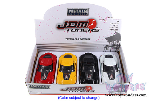 Jada Toys - Metals Die Cast | JDM Tuners&trade; Toyota FT-1 Concept Hardtop (1/24, diecast model car, Asstd.) 98554DP1