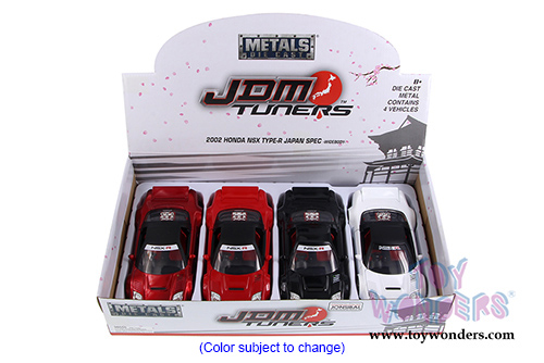 Jada Toys - Metals Die Cast | JDM Tuners&trade; Honda NSX Type-R Japan Spec Wide Body Hardtop (2002, 1/24, diecast model car, Asstd.) 98555DP1
