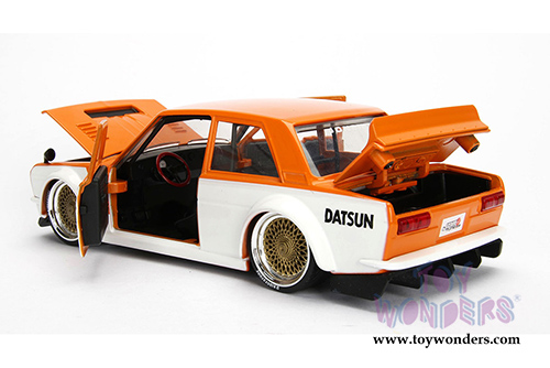 Jada Toys - Metals Die Cast | JDM Tuners&trade; Datsun 510 Wide Body #73 (1973, 1/24, diecast model car, Asstd.) 98556DP1