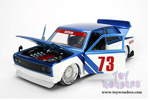 Jada Toys - Metals Die Cast | JDM Tuners&trade; Datsun 510 Wide Body #73 (1973, 1/24, diecast model car, Asstd.) 98556DP1