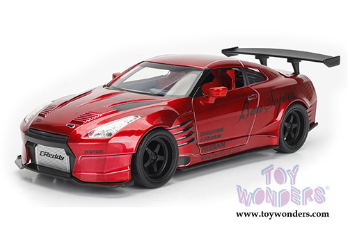Jada Toys - Metals Die Cast | JDM Tuners&trade; Nissan GT-R Bensopra Hardtop (2009, 1/24, diecast model car, Asstd.) 98558DP1