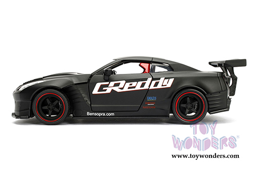 Jada Toys - Metals Die Cast | JDM Tuners&trade; Nissan GT-R Bensopra Hardtop (2009, 1/24, diecast model car, Asstd.) 98558DP1