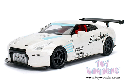 Jada Toys - Metals Die Cast | JDM Tuners&trade; Nissan GT-R Bensopra Hardtop (2009, 1/24, diecast model car, Asstd.) 98558DP1