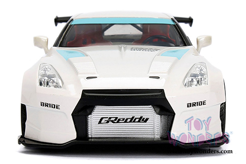 Jada Toys - Metals Die Cast | JDM Tuners&trade; Nissan GT-R Bensopra Hardtop (2009, 1/24, diecast model car, Asstd.) 98558DP1