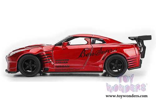 Jada Toys - Metals Die Cast | JDM Tuners&trade; Nissan GT-R Bensopra Hardtop (2009, 1/24, diecast model car, Asstd.) 98558DP1