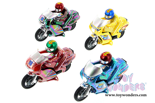 Power Motorcycle (5.5", Asstd.) 9855D