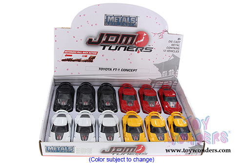 Jada Toys - Metals Die Cast | JDM Toyota FT-1 Concept Hardtop (1/32, diecast model car, Asstd.) 98560DP1