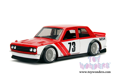 Jada Toys - Metals Die Cast | JDM Tuners&trade; Datsun 510 Widebody #73 (1973, 1/32, diecast model car, Asstd.) 98562DP1
