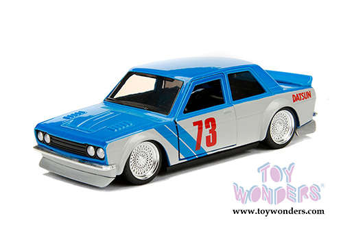 Jada Toys - Metals Die Cast | JDM Tuners&trade; Datsun 510 Widebody #73 (1973, 1/32, diecast model car, Asstd.) 98562DP1