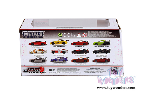 Jada Toys - Metals Die Cast | JDM Tuners&trade; Honda NSX Type-R Japan Spec Wide Body Hardtop (2002, 1/24, diecast model car, Asstd.) 98566WA1