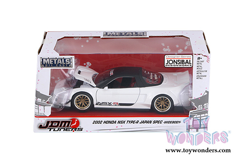 Jada Toys - Metals Die Cast | JDM Tuners&trade; Honda NSX Type-R Japan Spec Wide Body Hardtop (2002, 1/24, diecast model car, Asstd.) 98566WA1