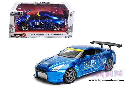 Jada Toys - Metals Die Cast | JDM Tuners™ Nissan GT-R Bensopra Hardtop (2009, 1/24, diecast model car, Asstd.) 98569WA1