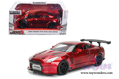 Jada Toys - Metals Die Cast | JDM Tuners™ Nissan GT-R Bensopra Hardtop (2009, 1/24, diecast model car, Asstd.) 98569WA1