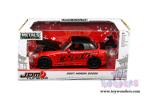Jada Toys - Metals Die Cast | JDM Tuners&trade; Honda S2000 Hardtop (2001, 1/24, diecast model car, Asstd.) 98570WA1