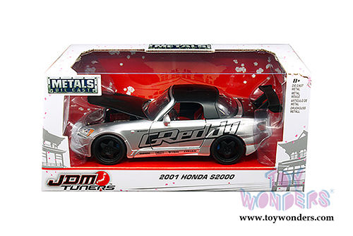 Jada Toys - Metals Die Cast | JDM Tuners&trade; Honda S2000 Hardtop (2001, 1/24, diecast model car, Asstd.) 98570WA1