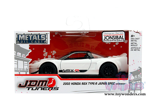 Jada Toys - Metals Die Cast | JDM Tuners&trade; Honda NSX Wide Body Hard Top (2002, 1/32, diecast model car, Asstd.) 98571WA1