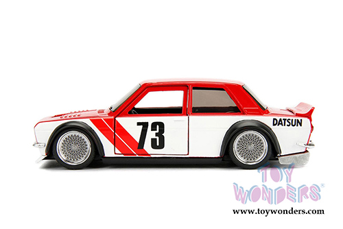 Jada Toys - Metals Die Cast | JDM Tuners&trade; Datsun 510 Widebody #73 (1973, 1/32, diecast model car, Asstd.) 98572WA1